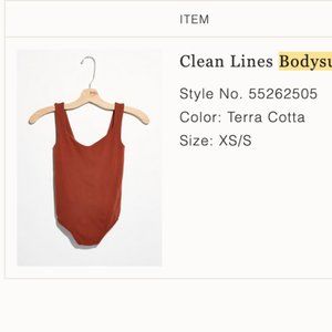 Free People Clean Lines Bodysuit
